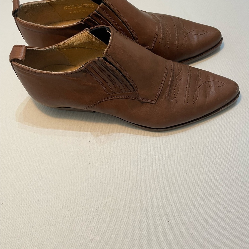 Chilis Elegant Brown Women's shoes Booties Loafers Size 8 SB-5 - Picture 4 of 10